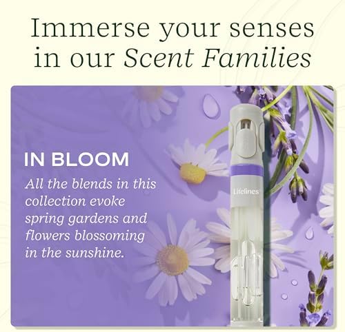 Lifelines Pen Diffuser, In Bloom, 1mm Black Ballpoint Pen