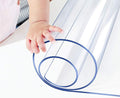 18x43.4 Office Desk Blotter Mat Clear Plastic Table Protector Cover Pad PVC by Wadrac