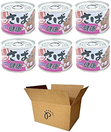 Hagoromo Canned Mackerel Multi-Pack - Miso, Shoyu - 5.64 Oz (160g) (Miso (6-PACK))