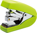 Kokuyo Power Latch Kiss Stapler, Racchikisu, Flat Type, No. 10 Staple, Binding Up to 32 Sheets, Yellow Green, Japan Import (SL-MF55-02YG)