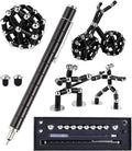 Magnetic Fidget Pen Toys for Teens- Color Fidget Pen Toy, Sensory Tool Fidgeting Game, Cool Gadget Best for Stress and Anxiety Relief and Kill Time,Novelty Gifts for Teen and Adults (Black)