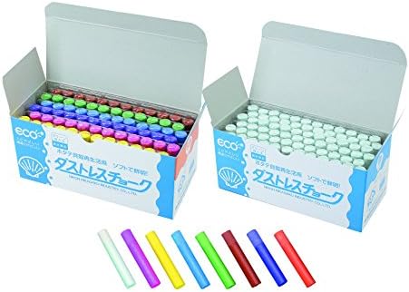 日本理化学 Dustless Chalk 72pcs, Yellow