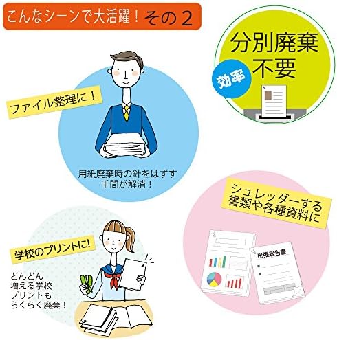 Kokuyo Stapleless Stapler, Harinacs Handheld Staple-Free, Up to 10 Sheets No Staple Binding, Portable Compact Holeless Stapler, Pink, Japan Import (SLN-MSH110P)