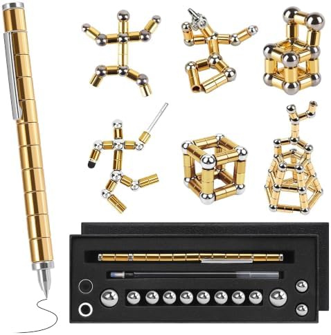 Magnetic Fidget Pen, Decompression Toy Pen Gifts, Office Desk Accessories