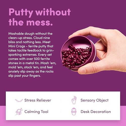 Speks Crags Magnetic Thinking Putty, Sensory Tool for Stress Relief