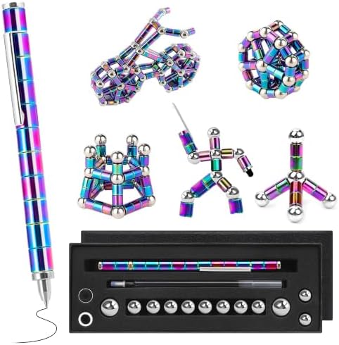 Magnetic Fidget Pen, Decompression Toy Pen Gifts, Office Desk Accessories