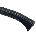 Electriduct 1" Hook Self Closing Sleeve Braid Wrap Around Sleeving Flame by Electriduct