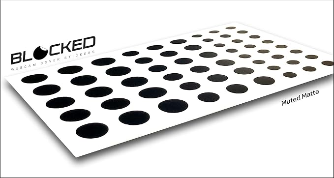 The Original Vinyl Webcam Cover Stickers | Restickable & Stackable Privacy - Image 3