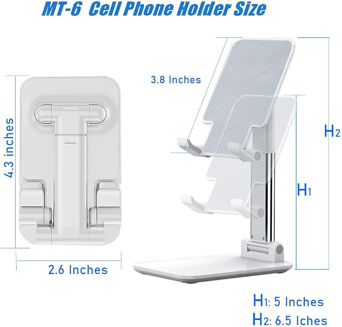 Phone Stand for Desk Cell Phone Holder Stands for iphones, Sakura Pink | Mini - Image 6