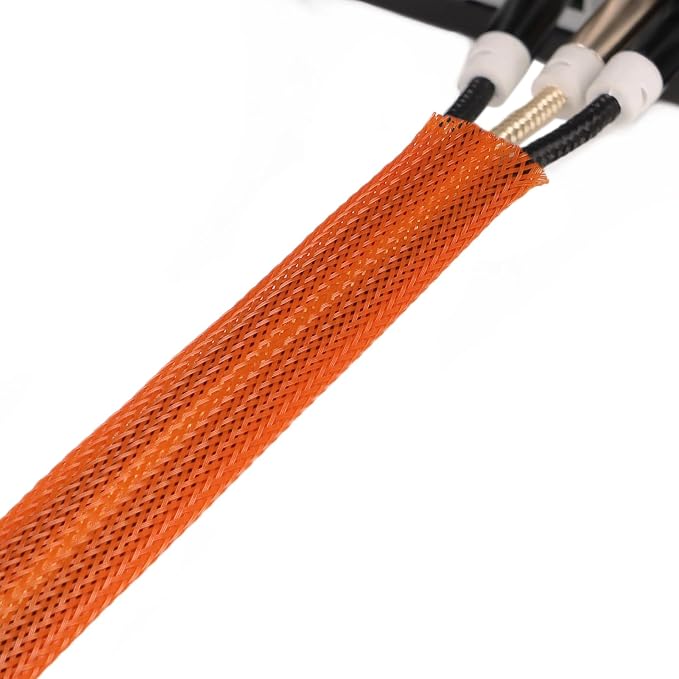 25ft PET Expandable Braided Cable Sleeve 1/6inch Pet Braided Cable Sleeve - Image 8