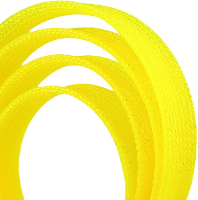 25ft PET Expandable Braided Cable Sleeve 1/6inch Pet Braided Cable Sleeve - Image 2
