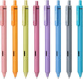 WRITECH Fine Point Gel Pens: 8ct 0.5mm Multi Colored Ink Colors Retractable Pen by WRITECH