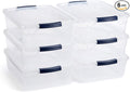 Rubbermaid Cleverstore 17 Qt Clear Storage Bins by Unknown