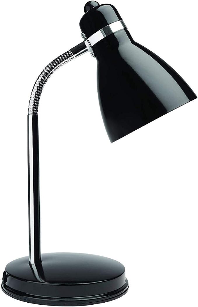 Newhouse Lighting NHDK-OX-BK Oxford Black Metal Flexible Classic Desk or Table - Image 2