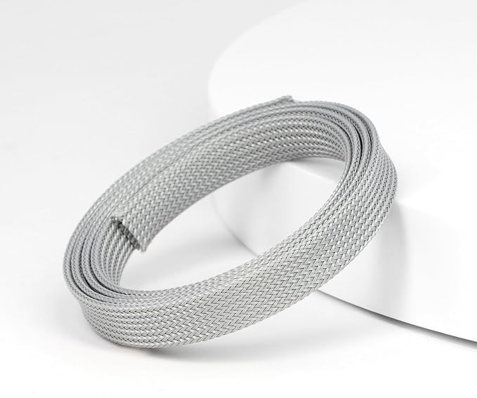 25ft PET Expandable Braided Cable Sleeve 1 inch Pet Braided Cable Sleeve - Image 3