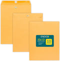 EnDoc 10 x 13 Clasp Envelopes – 10 Pack Brown Kraft Catalog Envelopes by EnDoc