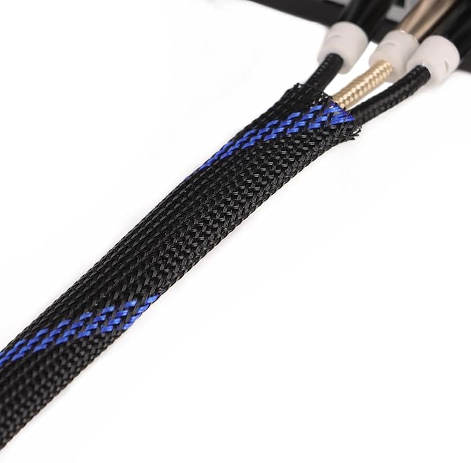 25ft PET Expandable Braided Cable Sleeve 1/3inch Pet Braided Cable Sleeve - Image 8