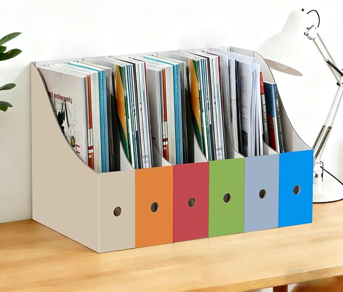 Limitliho 12 Pack Cardboard Magazine Holder - Image 2