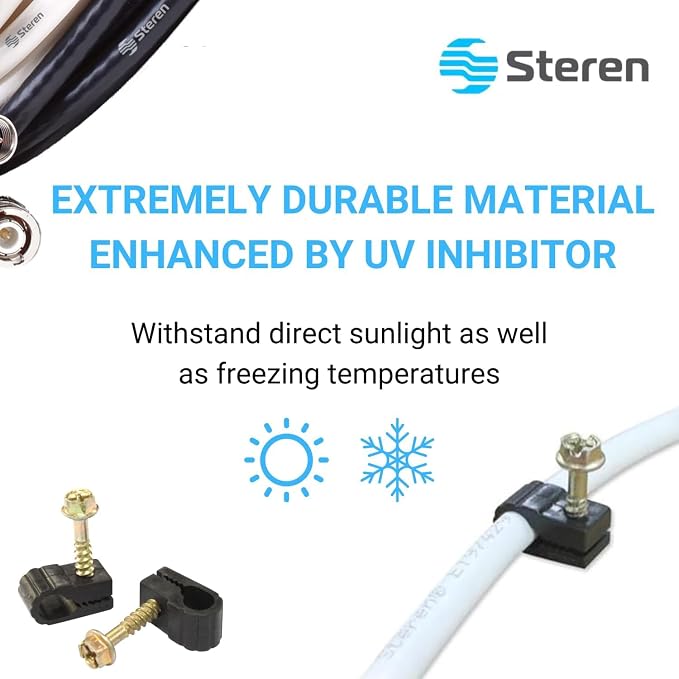 STEREN Coaxial Cable Clips - Image 3