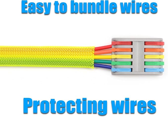 25ft PET Expandable Braided Cable Sleeve 1/6inch Pet Braided Cable Sleeve - Image 6