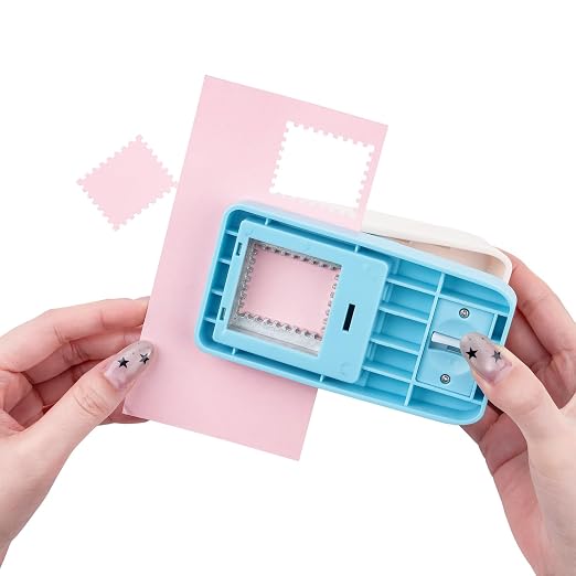 BAOFALI Stamp Puncher 1.25x1.5inch Large Rectangular Postage Stamp Punch |Stamp - Image 5