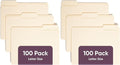 Smead File Folder, 1/3-Cut Tab, Letter Size, 100 Per Box by SMEAD