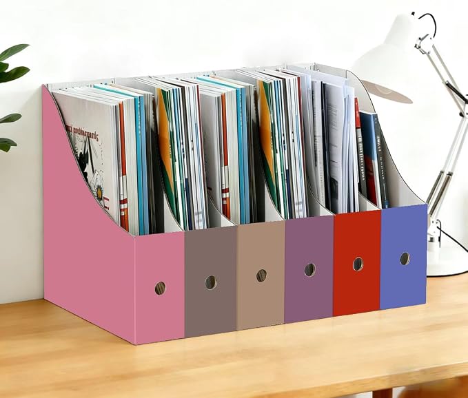 Limitliho 12 Pack Cardboard Magazine Holder - Image 2