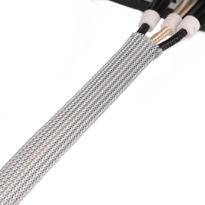 25ft PET Expandable Braided Cable Sleeve 1 inch Pet Braided Cable Sleeve - Image 8