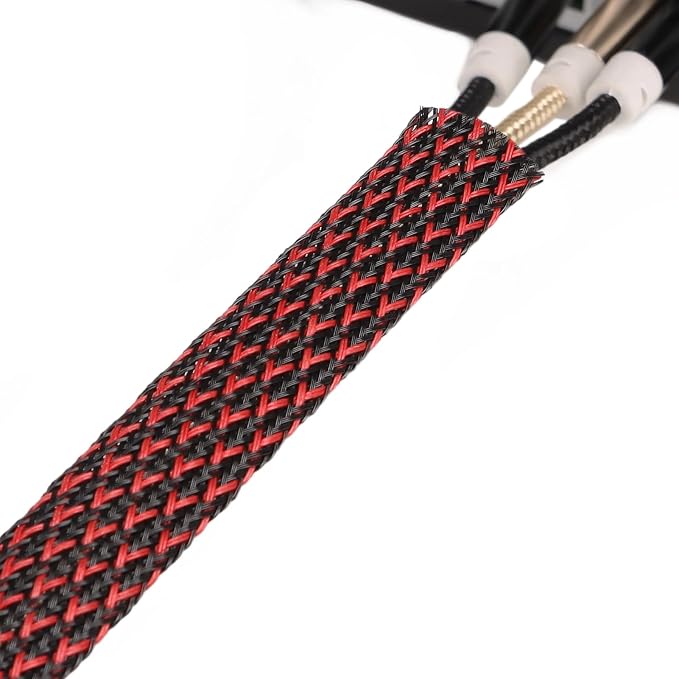 25ft PET Expandable Braided Cable Sleeve 5/8inch Pet Braided Cable Sleeve - Image 8