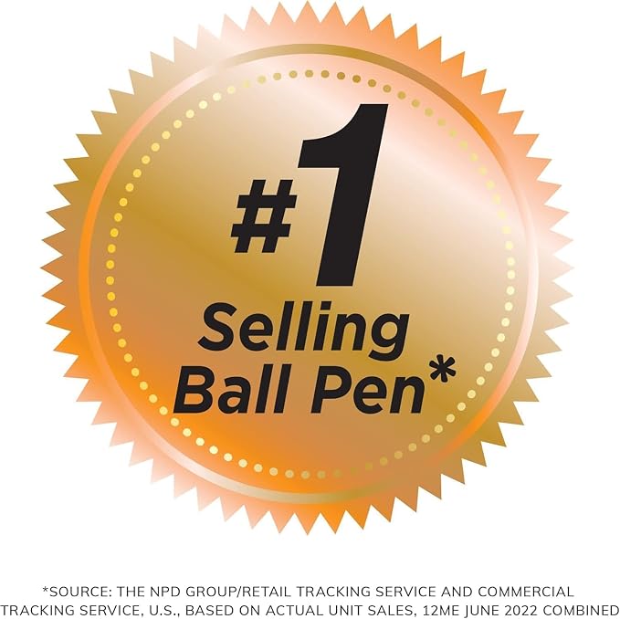 BIC Round Stic Xtra Life Ballpoint Pens - Image 2