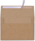 100 Pack, Size A4, 100lbs Brown Kraft Paper 4 x 6 Envelopes by AZAZA
