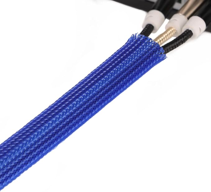 25ft PET Expandable Braided Cable Sleeve 5/8inch Pet Braided Cable Sleeve - Image 8