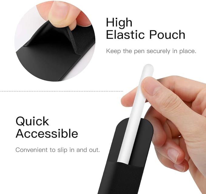 MoKo Pencil Holder Sticker Fit Apple Pencil Pro, Apple Pencil, iPencil 1st/2nd - Image 5