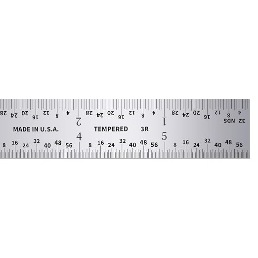 PEC Tools Made in USA Machinist Rule, Markings 1/10" - Image 5