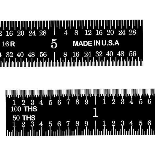 PEC Tools Flexible Metal Ruler Set, Premium Stainless Steel - Image 4
