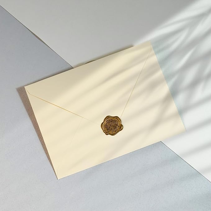 200 PCS Cream Colorful A7 Envelopes - Image 4