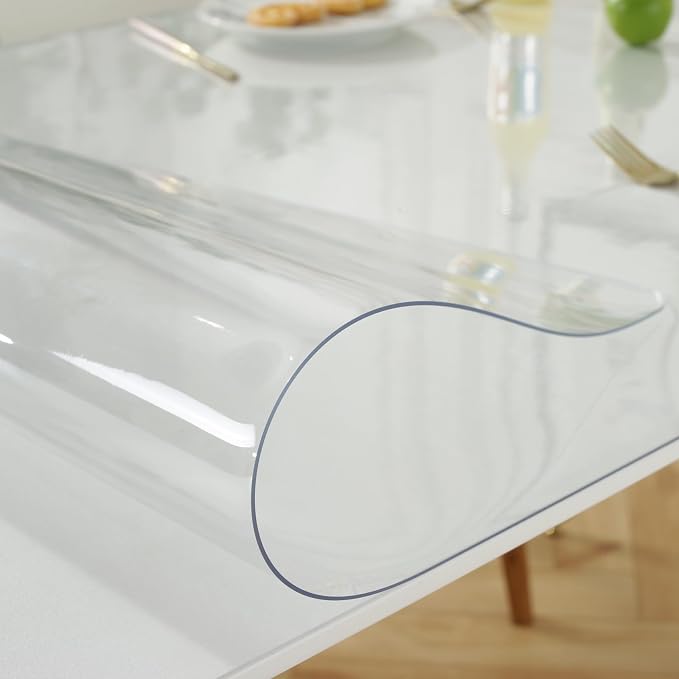 LovePads Clear Desk Mat 20 x 30 Inch, 1.5mm Thick Clear Table Protector - Image 7