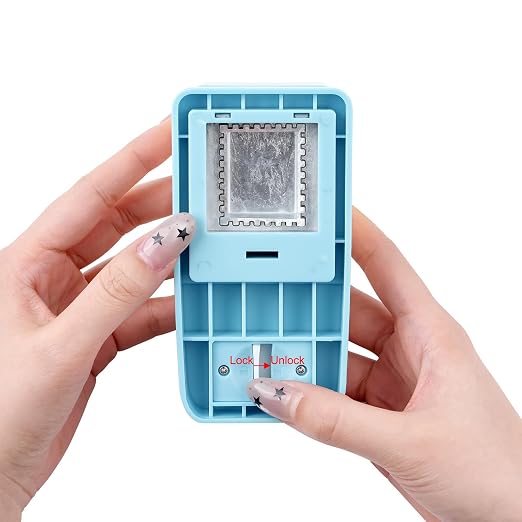 BAOFALI Stamp Puncher 1.25x1.5inch Large Rectangular Postage Stamp Punch |Stamp - Image 6