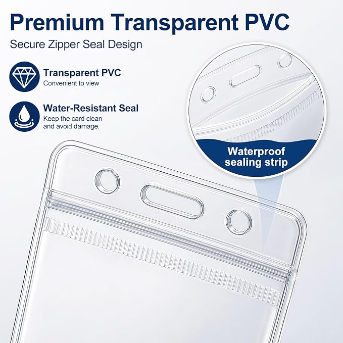 400 Pack ID Badge Holder - Image 3