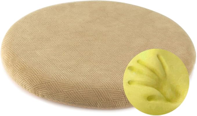 Sigmat Memory Foam Seat Cushion Anti-Slip Soft Round Stool Cushion Chair Pad 15 by Sigmat