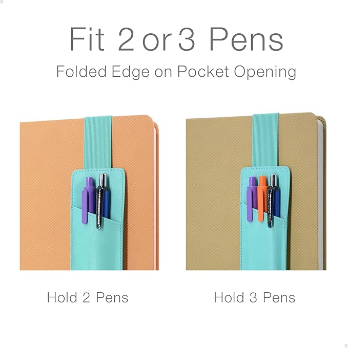 Adjustable Elastic Band Pen Holder, Pencil Holder, Pen Sleeve Pouch - Image 6