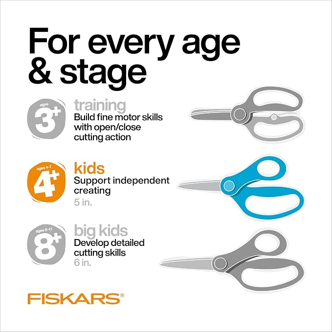 Fiskars 5" Pointed-Tip Scissors - Image 3