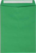 LUXPaper 9 x 12 Open End Envelopes | Peel & Press | Holiday Green | 80lb. Text by LUXPaper