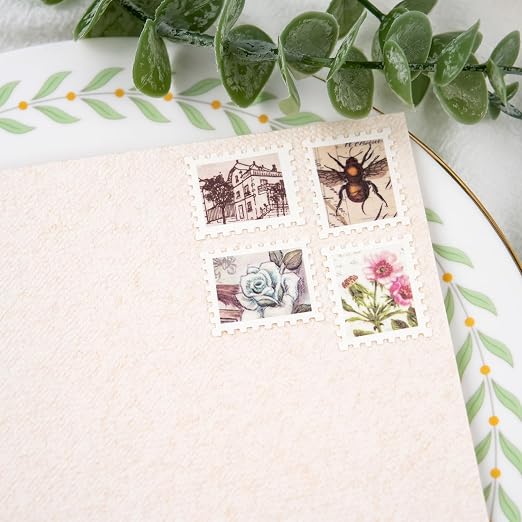 BAOFALI 2Pcs/Set 1X0.8inch Rectangular Postage Stamp Punch, Scalloped Rectangle - Image 8