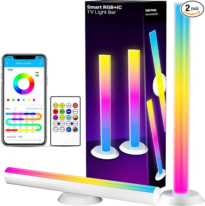TJOY Smart Light Bars, RGB Table Desk Lights, TV Backlight by TJOY