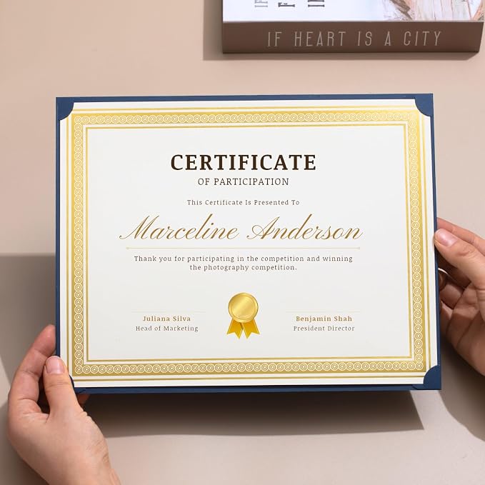 75 Pack Single Sided Certificate Holders - Image 2