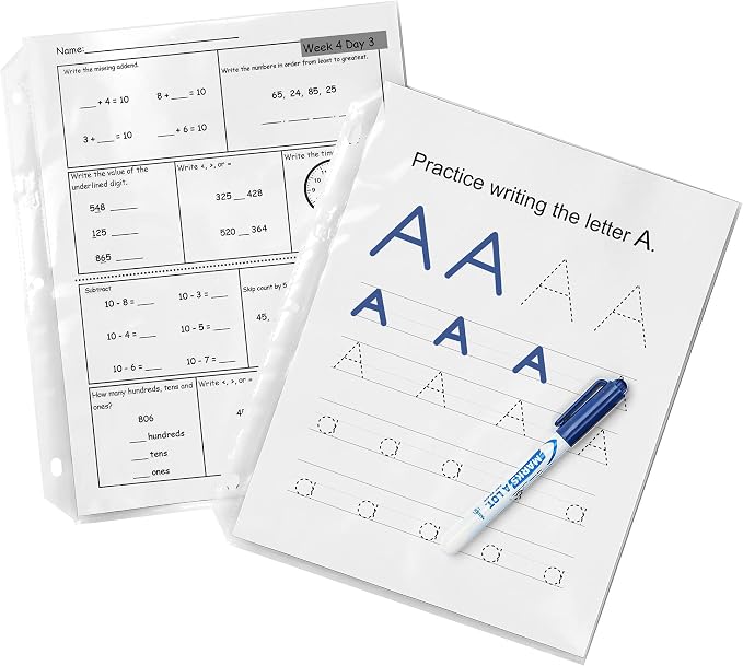 Avery Clear Economy Sheet Protectors, Top Load, 100 Document Protectors - Image 3