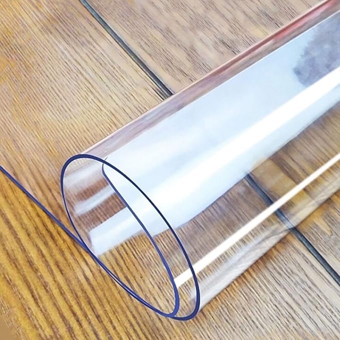 LovePads Clear Table Cover Protector, 16 x 60 Inch 2mm Thick Plastic Table Cover by LovePads
