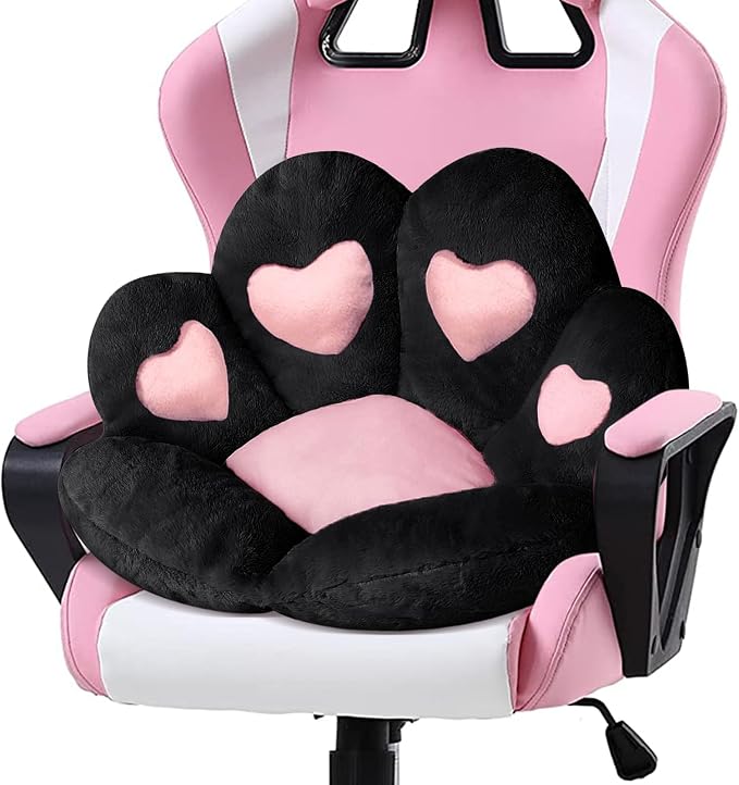 Ditucu Cat Paw Cushion Kawaii Chair Cushions 31.4 x 27.5 inch Cute Stuff by DITUCU