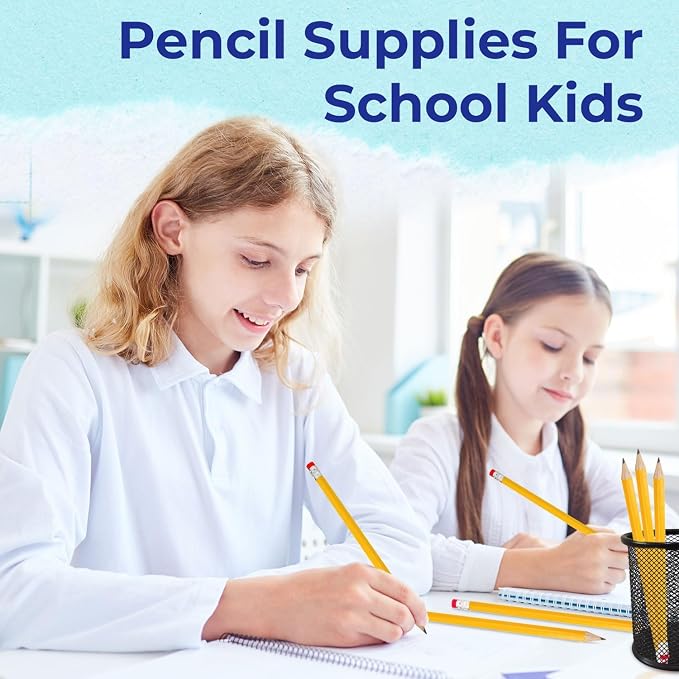 Rosmonde Pencils Bulk, 2500 Pack, Pencils Sets, Pre Sharpened #2, Easy Hold Grip - Image 8